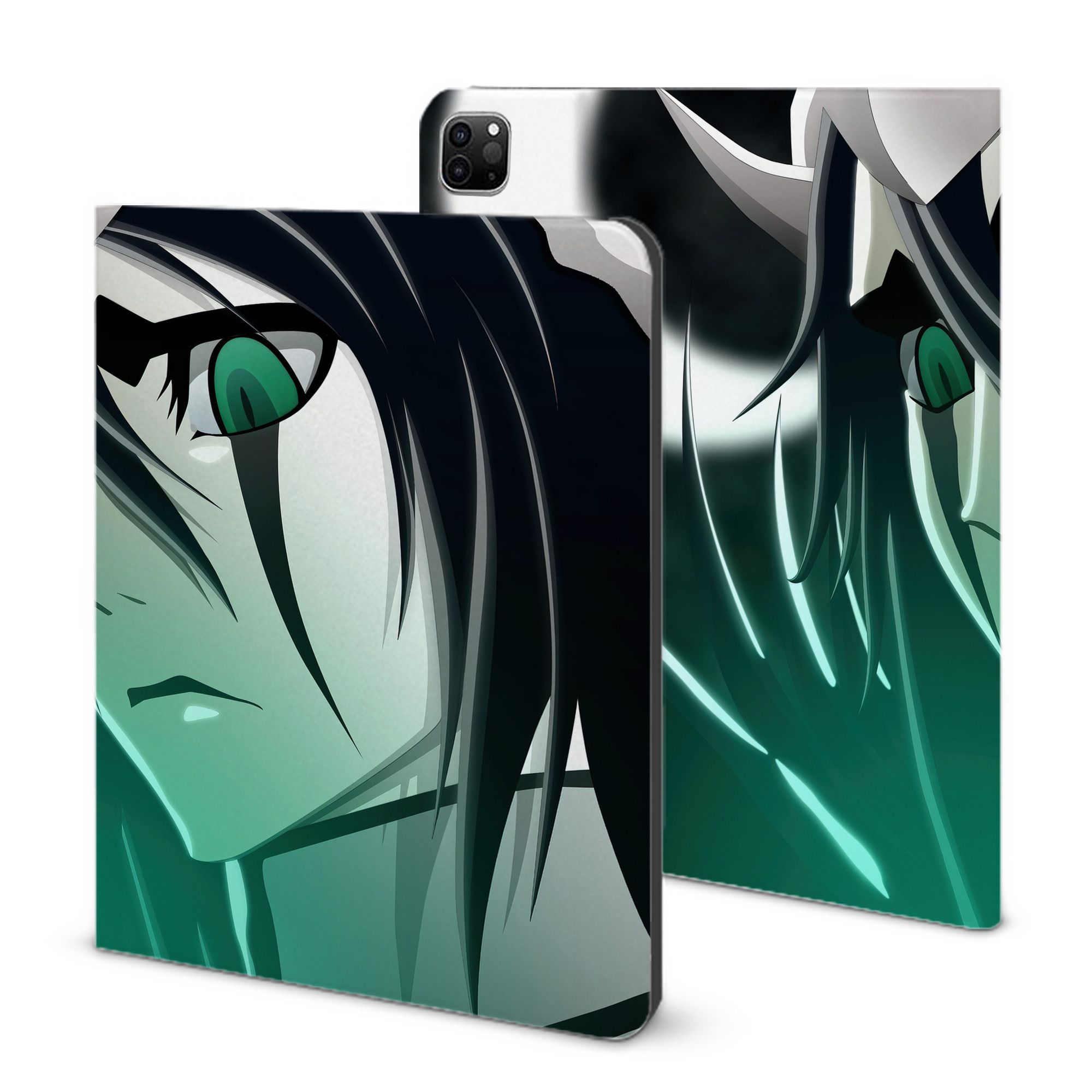 （画像用） ブリーチ BLEACH IPad ケース ブック型 PUレザー TPU 耐衝撃 軽量 薄型 ペン収納なし 全面保護 IPad 各モデル対応